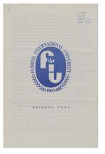 [1971-1972] Primera Casa pamphlet